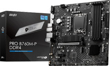 MSI PRO B760M-P DDR4 ProSeries Motherboard LGA 1700, DDR4, PCIe 4.0, M.2