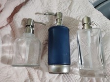 Set Of Three Lotion Or Soap Dispensers. Make An Offer 