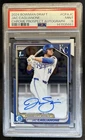 2024 Bowman Draft Jac Caglianone Chrome Auto 1st Prospect #CPA-JC Royals PSA 9