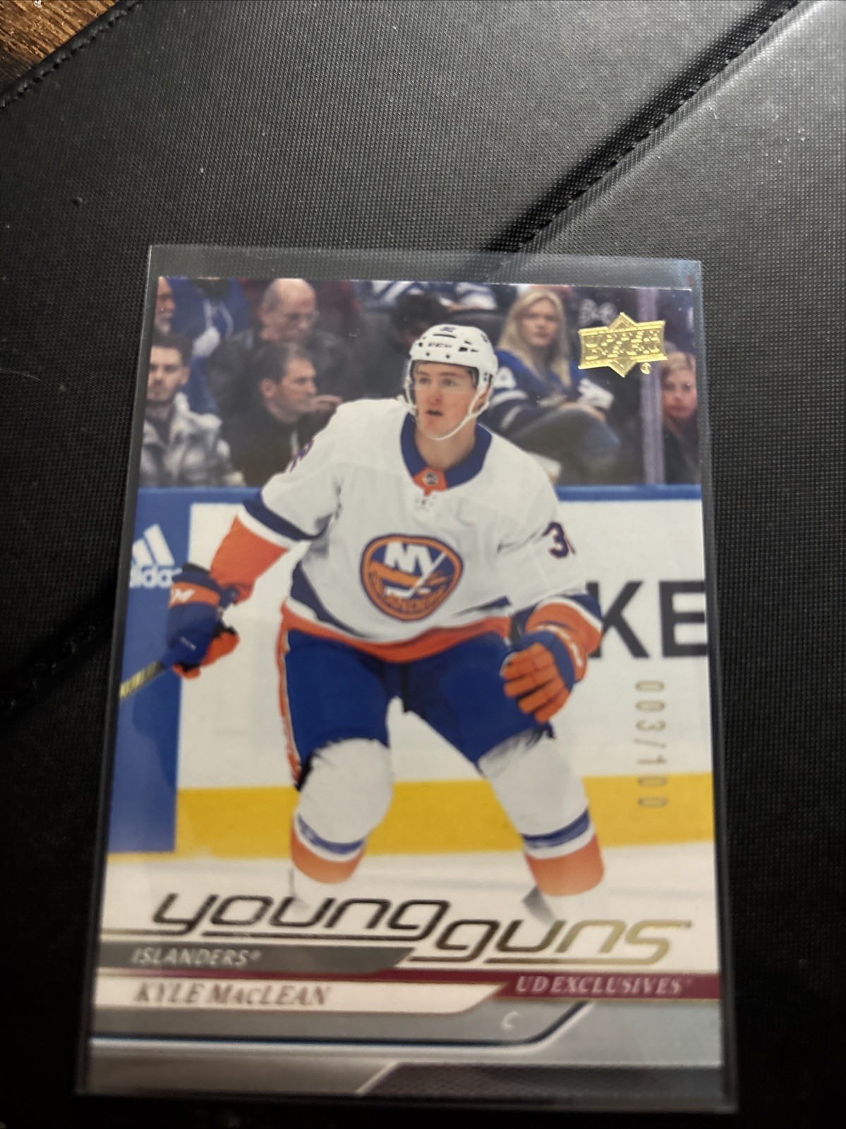 2024-25 Upper Deck Series 1 - Young Guns Kyle MacLean #204 Exclusives /100 (RC)