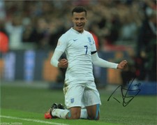 Team England Dele Alli Autographed Signed 8x10 Photo COA F