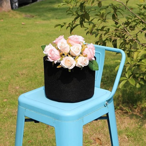 5 Packs Fabric Plant Pots Grow Bags 2 Gallon 3 Gallon - Picture 8 of 16