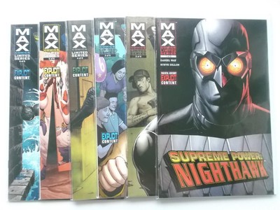 SUPREME POWER NIGHTHAWK Heft 1 2 3 4 5 6 komplett US Marvel 2005