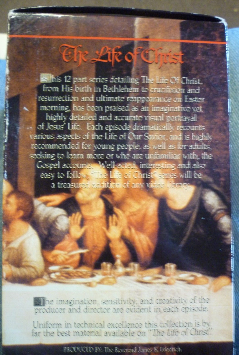Life of Christ, The - Vols. 1-6 (1998, VHS/EP) 56775450038| eBay