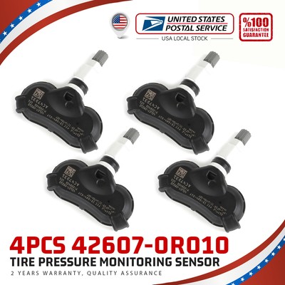 4PCs 42607-0R010 New 315MHz TPMS Tire Pressure Sensor For Toyota Highlander Rav4