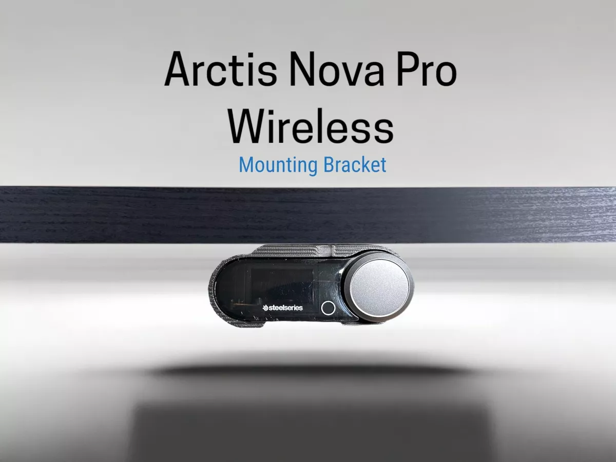 Steel Series Arctis Nova Pro Wireless Mounting Bracket Snug Fit Easy Install
