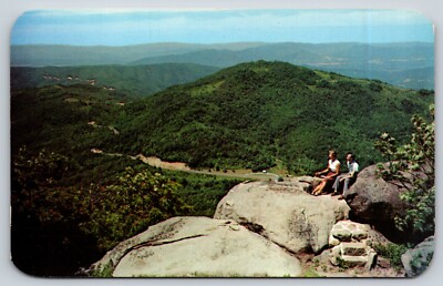 Postcard Virginia Mountains and Valleys Shenandoah Valley Virginia H9