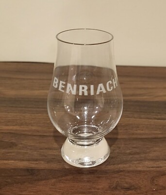 Benriach Single Malt Scotch Whisky Nosing Tasting Glass