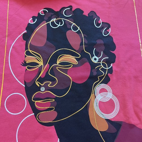 Black History Month Women Graphic Tee Shirt Size XL New Set Of 2 - Picture 11 of 14