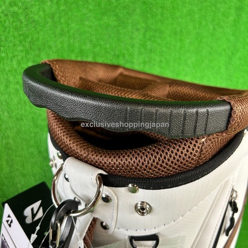 BRIDGESTONE Golf Cool Sporty Cart Bag 9.5 x 47in 5-way Lightweight 2025 White - Picture 9 of 18
