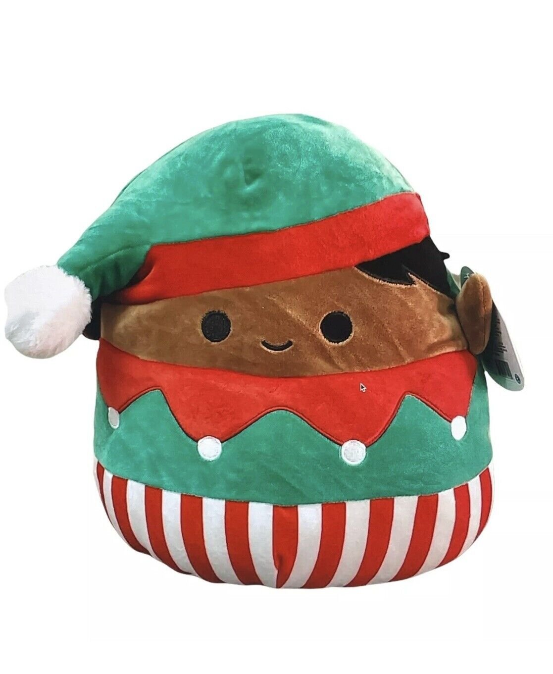 Squishmallow 12" Ezrah the Christmas Elf NEW NWT 2021 Free Shipping