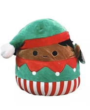Squishmallow 12" Ezrah the Christmas Elf NEW NWT 2021 Free Shipping