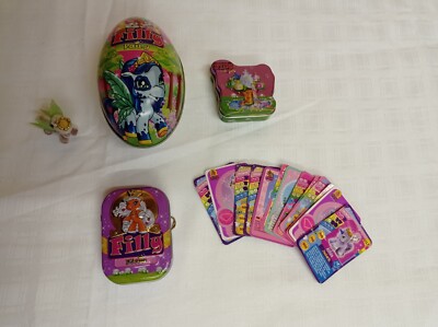 Set - FILLY PFERD DOSEN Figur Karten -  Sammlung