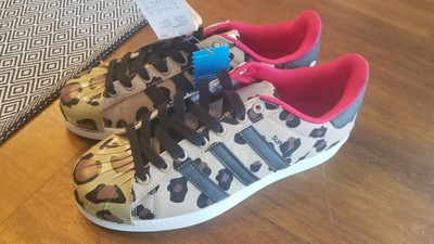 leopard print shell toe adidas