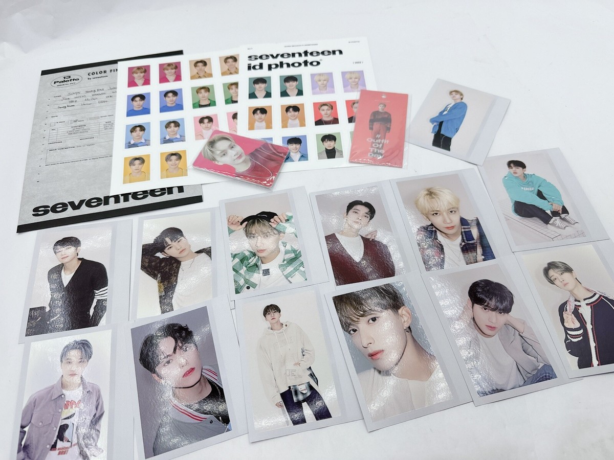 SEVENTEEN 2022 Seasons Greetings Official Photo Card set Outfit Of SEVENTEEN 2022 Seasons Greetings Official Photo Card set Outfit Of