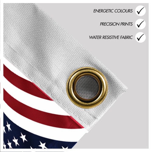 Promo Patriot's 2024 Kamala Harris Flag-Red and Blue Wave Pattern, Multiple Size - Picture 24 of 36