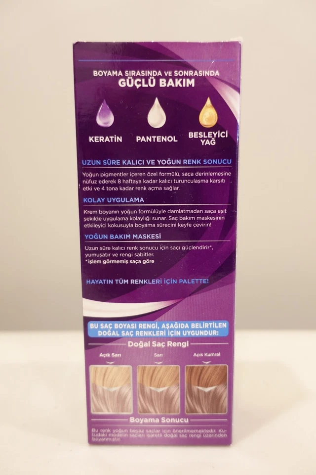 Paleta Schwarzkopf Göz Alıcı Renkler 12-21 Gümüş Sarı (Silver Ash Blonde) Foto 4 de 4