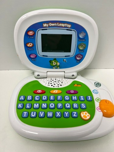 Leapfrog My Own Leaptop Interactive Green Laptop Kids Learn - Picture 4 of 8