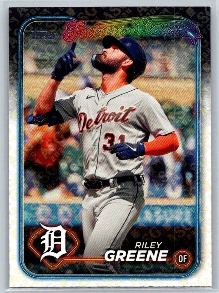 2024 Topps #274 Riley Greene Future Stars ASG Stamped Foil