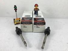 M34 ARBOR - M.K. MORSE CO. - 2 PIECE LOT!! - HOLE SAW ARBOR - *NEW OLD STOCK!!*