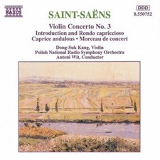 SAINT-SAENS, Violin Concerto 3, audioCD