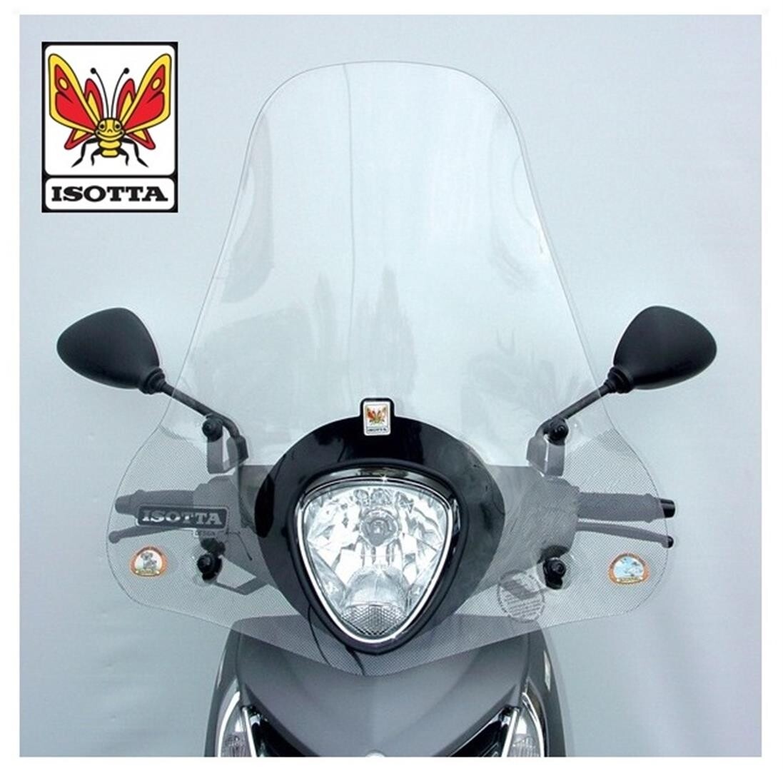 PARABREZZA MALAGUTI CENTRO i.e.sl 125 160 2007-2012 PARAVENTO TRASPARENTE ISOTTA