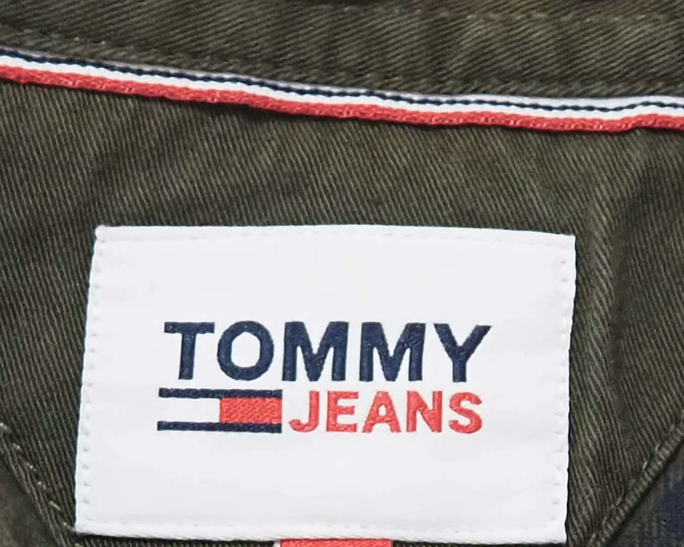 Tommy Jeans Herren Freizeit Flanell Hemd Grösse L Regular Fit ZD592 - Bild 2 von 2