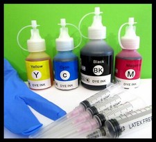 kit ricarica inchiostro comp. per cartucce hp 302. 100 ml nero 3 x 50 ml colore