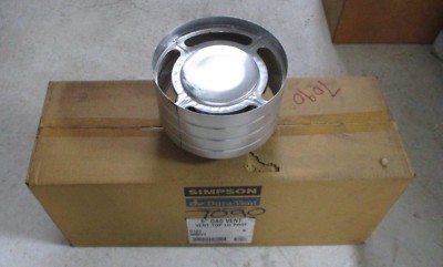 NEW DuraVent 5GVVT 5'' VENT TOP CAP LOW PROFILE 0182 FREE SHIPPING 