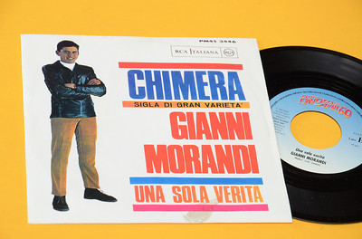 GIANNI MORANDI 7'' CHIMERA Ristamp-Edition 1998 EX