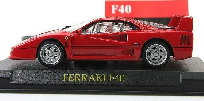Ferrari F40 GTE 3.5L Turbo V8 n° 59 24h Le Mans 1996 Ennea 1/18