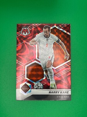 2021-22 Panini Mosaic FIFA Road to the World Cup #35 Harry Kane REACTIVE RED