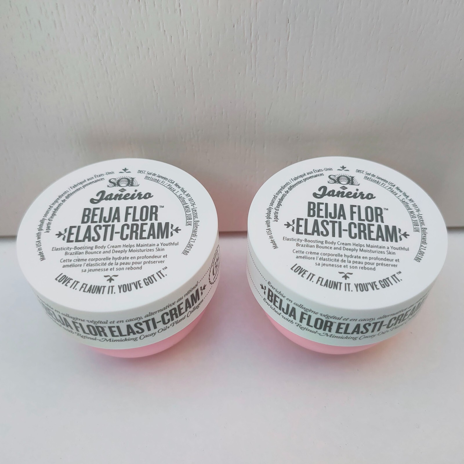 2x Sol de Janeiro Beija Flor ElastiCream Body Cream, 2x25ml=50ml