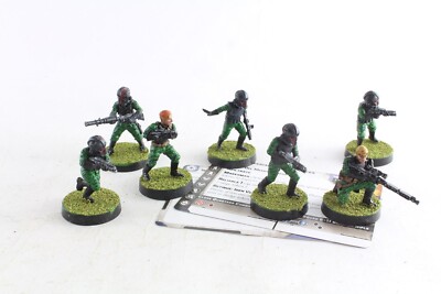 Star Wars Legion Miniatures Special Forces Inferno Squad x 7 Set 2 gut bemalt