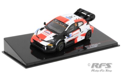 Toyota Yaris WRC Rally1 Katsuta Rallye Estland Estonia 2022 1:43 IXO RAM 861