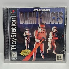 Star Wars: Dark Forces Sony PlayStation 1 PS1 Black Label Complete w/ Manual CIB