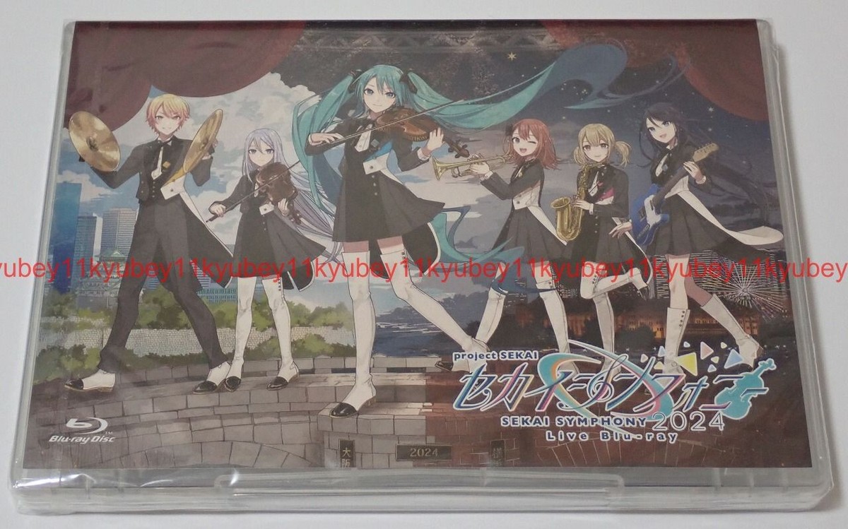New Hatsune Miku Sekai Symphony 2024 Live Blu-ray Japan WPXL