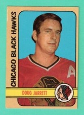 (1) DOUG JARRETT 1972-73 O-PEE-CHEE # 97 HAWKS EX/EX+  CARD (H6578)