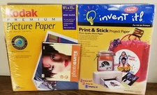 MGI PhotoSuite Version 4.0 /Kodak Picture Paper/Invent It Project Paper *Sealed*