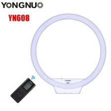 YONGNUO YN608 LED Video Ring Light 3200K-5500K Fill Light with Remote Control