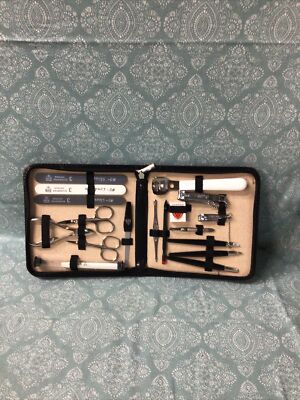    manicure pedicure set kit (009) BLACK