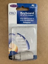 BELKIN Pro Series Keyboard Adapter 5 Pin DIN Female to 6 Pin Mini-DIN Male