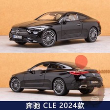 NOREV 1/18 Benz CLE 2024 Couple Alloy Model Car Ornaments Gifts Black/Silver