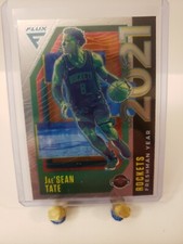 JAIE’SEAN TATE 2020-21 Flux Silver Prizm Freshman Year Insert RC Houston Rockets