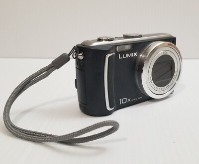 Panasonic Lumix DMC-TZ4 Digital Camera 10x Zoom 8.1MP Black/Gray