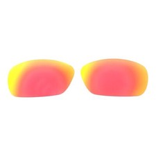 New Walleva Fire Red Polarized Replacement Lenses For Maui Jim Black Coral