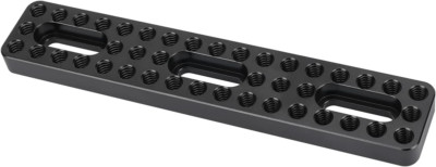 CAMVATE Plateau Fromage Long 6,5″ Avec Filetage 1/4-20 – Barre Multi-Trous Pour Cage Caméra Et Rigs