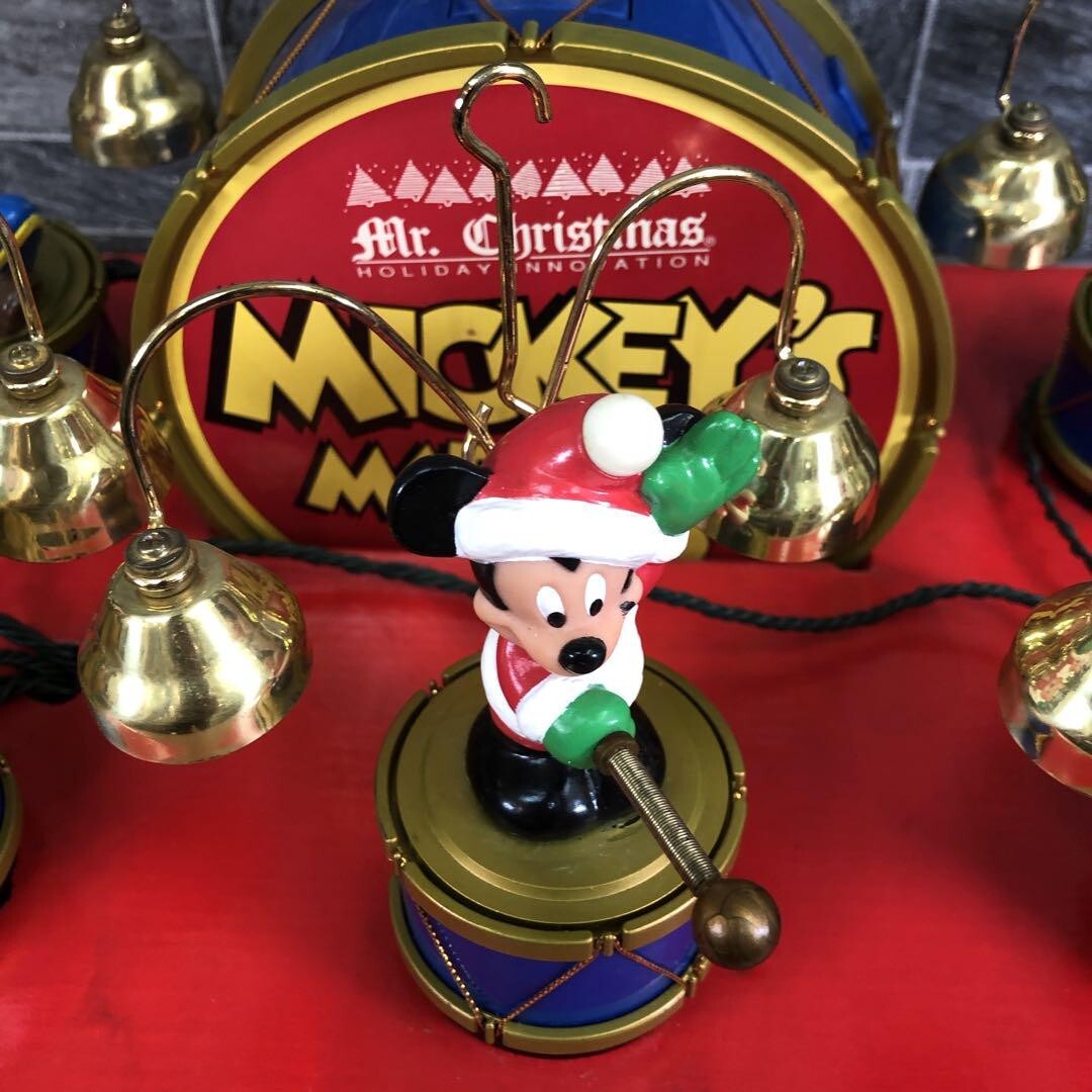 Vintage Disney Mickey's Marching Band Mr. Christmas 35 Carols 5