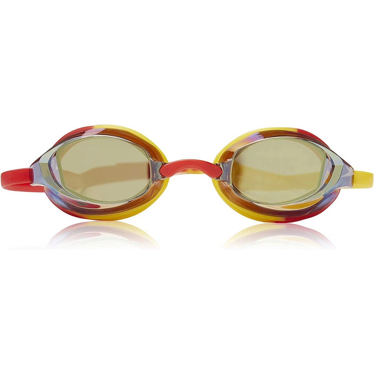 Open Box Speedo Vanquisher EV Mirrored Red Yellow Amber Gold