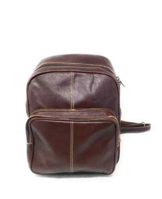 Reisetasche Sporttasche Rucksack Tasche Umhängetasche Echtes Leder ca. 32 x 24 - Bild 1 von 4